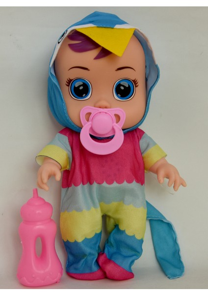 Ağlayan Bebekler Cry Babies Et Bebek Renkli Penguen 25CM fırsatları