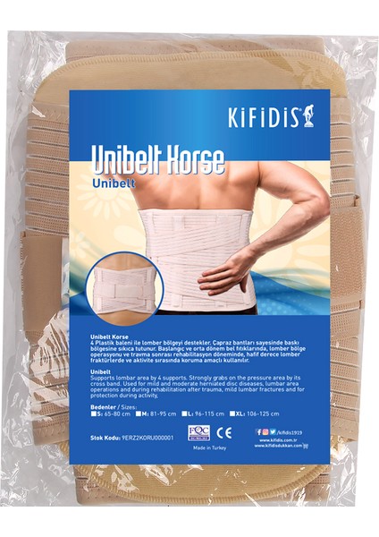 Kifidis Hafif Unibelt Korse