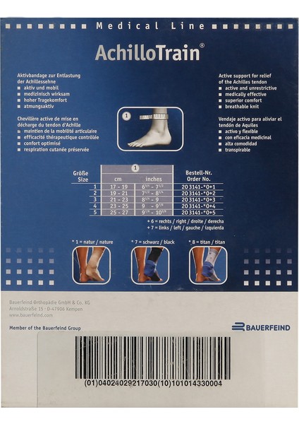 Kifidis 3141 Achillo Train Bileklik 1-5 indirimleri