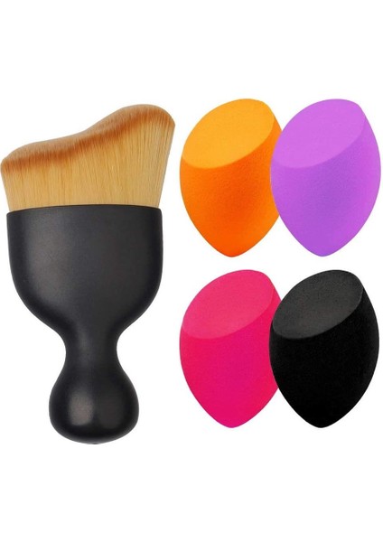 2'li Cilt Seti Üçgen Kontür Fırça + 4'lü Sünger
