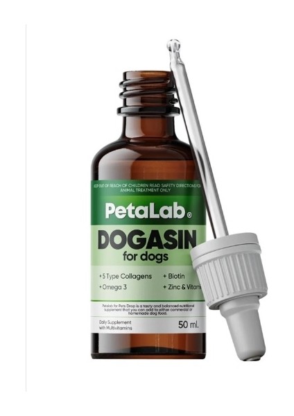 Dogasin For Dogs 50 ml - Köpekler Için Kolajenli Tüy Sağlığı Damlası