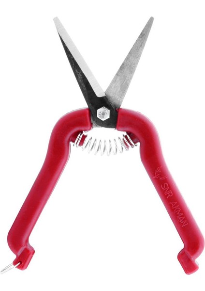 5 Adet Akman Narenciye Üzüm Çiçek Bağ Dal Budama Makası Düz Uçlu 18 cm fırsatları