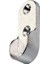 Gardrop Dolap Içi Oval Askı Aparatı Flanş (2 Adet)+ 6 Adet Vida 2