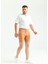 Camel Regular Fit Dikiş Detay Cepli Şort 2