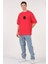 Unisex Oversize T-Shirt I Am Not Special Renk Kırmızı 1