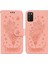 Samsung Galaxy A03S Ab Versiyonu İçin Deri Telefon Kasası Pembe (Yurt Dışından) 3