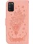 Samsung Galaxy A03S Ab Versiyonu İçin Deri Telefon Kasası Pembe (Yurt Dışından) 4