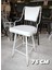 Bar Sandalyesi 75 cm Beyaz 1