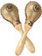 Latın Percussıon LP285 Mini Rawhide Maracas (Çift) 1