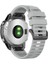 Garmin Fenix ​​7/epix Düz Renk Silikon Saat Band Yedek Bilek Kayışı 22MM - Gri (Yurt Dışından) 1