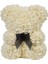 Teddy Rose Bear Güllü Ayıcık 25X18CM (Özel Kutusunda) Krem 1