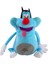 37CM French Cartoon Oggy And The Cockroaches Plush Toy Fat Cat Oggy Stuffed Animal Doll 1 Order (Yurt Dışından) 1