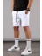 Beyaz-Mavi-Bordo Regular Fit 3'lü Şort Seti 5790 2