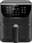 Pro 3.5 lt Hazır Programlı 1500W Dokunmatik Panelli Yağsız Airfryer Fritöz - Siyah 1
