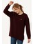 Kadın Bordo Triko Kazak 50258684-VR014 2