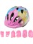 Kask Diz Pedi Pembe 1