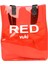 Kh-Şeffaf Yan Kol Çantası Kırmızı Red 1