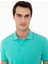 Erkek Mint Yeşili Slim Fit Polo Yaka Basic Tişört 50252448-VR090 2