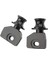 2pcs Honda CB650R CBR650R 14-19 Siyah Için Pratik Zincir Vidalı Rocker Makarası Kaydırıcısı 2