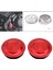 2/set Motosiklet Çerçeve Deliği Honda Rebel Için 500 CMX500 2020 2021 Kırmızı 3