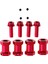 4 Parça Tekerlek Hex Hubs Sürücü Adaptörü Için 1/10 Rc Arabalar Rc Paletli Araba Kamyon Kırmızı(Yurt Dışından) 1