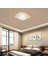 LED Avize Plafonyer Basıs TRA54100K 40*40cm - Boya Rengi:Siyah - Işık Rengi:3000K Sıcak Beyaz 3