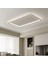 TRA54103 Eco 90*60 cm LED Avize Plafonyer Basıs - Işık Rengi 3000K Sıcak Beyaz 1