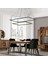 TRA32010 Eco 110*25 cm LED Avize Sarkıt Iki4gen - Işık Rengi 6500K Soğuk Beyaz 1