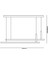 TRA30066 Eco 120*40 cm LED Avize Sarkıt On2 - Işık Rengi 3000K Sıcak Beyaz 5
