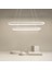 TRA30064 Eco 110*25 cm LED Avize Sarkıt 2parkur - Işık Rengi 6500K Soğuk Beyaz 3