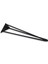 Üçgen Mobilya Masa Sehpa Ayağı 40 cm Mat Siyah Metal Ayak 5