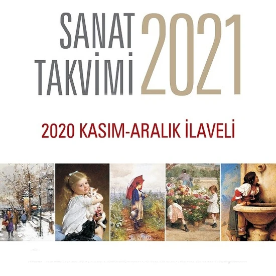 Sanat Takvimi 2021 Duvar Takvimi