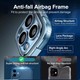 Dexmon iPhone 11 Kılıf 3D Kamera ve Lens Korumalı Ultra Lüks Razer Platin Silicone Case