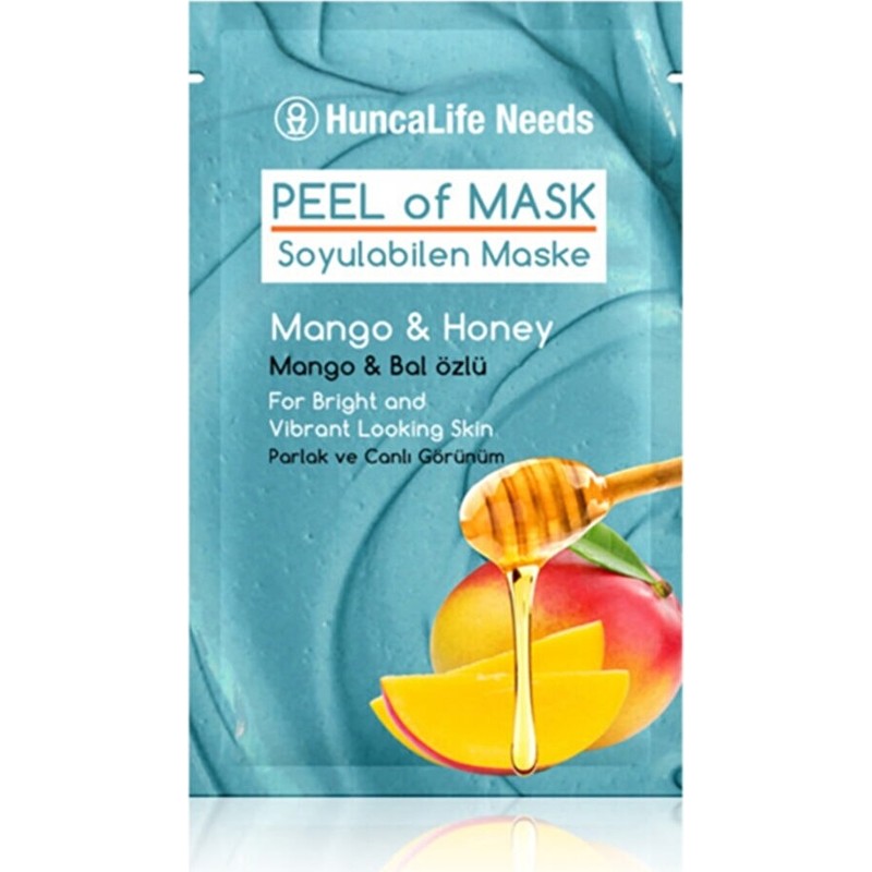 HUNCALIFE 10LU Paket - Needs Mango ve Bal Özlü Yüz Maskesi -10ML