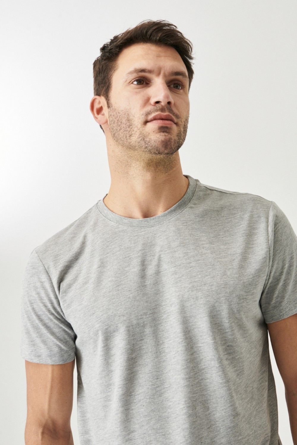 Altınyıldız Classics AC&Co / Altınyıldız Classics Slim Fit Bisiklet Yaka 3'lü %100 Pamuk Tişört Paketi görsel 4