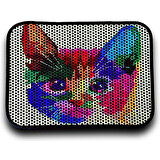 Gökcan Pet Desenli Kedi Kumu Paspası Elekli Yeni Sezon 45 x 60 cm