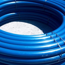 Fırat 25 mm Mavi Kangal Boru Sulama Borusu 10 Atü (50 Metre)