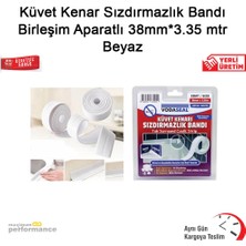 Vodaseal Küvet Kenar Sızdırmazlık Bandı Birleşim Aparatlı 38MM*3.35 Mtr