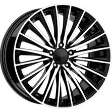 Emr EMR-DY989-02 9.5X19"-5X112 ET48 66.6 Black Diamond Jant (4 Adet)