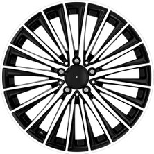 Emr EMR-DY989-02 9.5X19"-5X112 ET48 66.6 Black Diamond Jant (4 Adet)