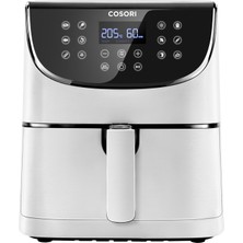 Cosori Pro 5.5 L Hazır Programlı 1700W Dokunmatik Panelli Yağsız Airfryer Fritöz -Beyaz