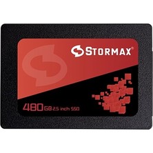 Stormax  480GB 2,5/" Sataııı 530-500MB/S Red Serıes SSD SMX-SSD30RED/480G