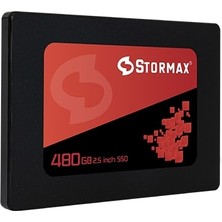 Stormax  480GB 2,5/" Sataııı 530-500MB/S Red Serıes SSD SMX-SSD30RED/480G