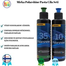 Mirka Pasta Cila Seti Epoksi Parlatma Seti 250 ml +250 ml