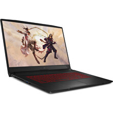 MSI KATANA GF76 12UD-217XTR Intel Core i7 12700H 16GB 1TB SSD RTX3050Ti Freedos 17.3" FHD 144Hz Taşınabilir Bilgisayar