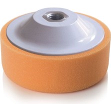 Dekor Pasta Polisaj Süngeri Turuncu (Vidalı) 9,5 Cm (Kod:1804)