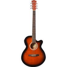 GMGS Gitar Akustik Extreme Sahne Gitarı (XAC45EQ4BS)