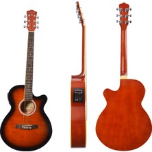 GMGS Gitar Akustik Extreme Sahne Gitarı (XAC45EQ4BS)