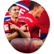 Pixxa Robert Lewandowski Bilek Destekli Mousepad Model - 1 Oval