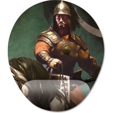 Pixxa Mount & Blade Iı: Bannerlord Bilek Destekli Mousepad Model - 2 Oval